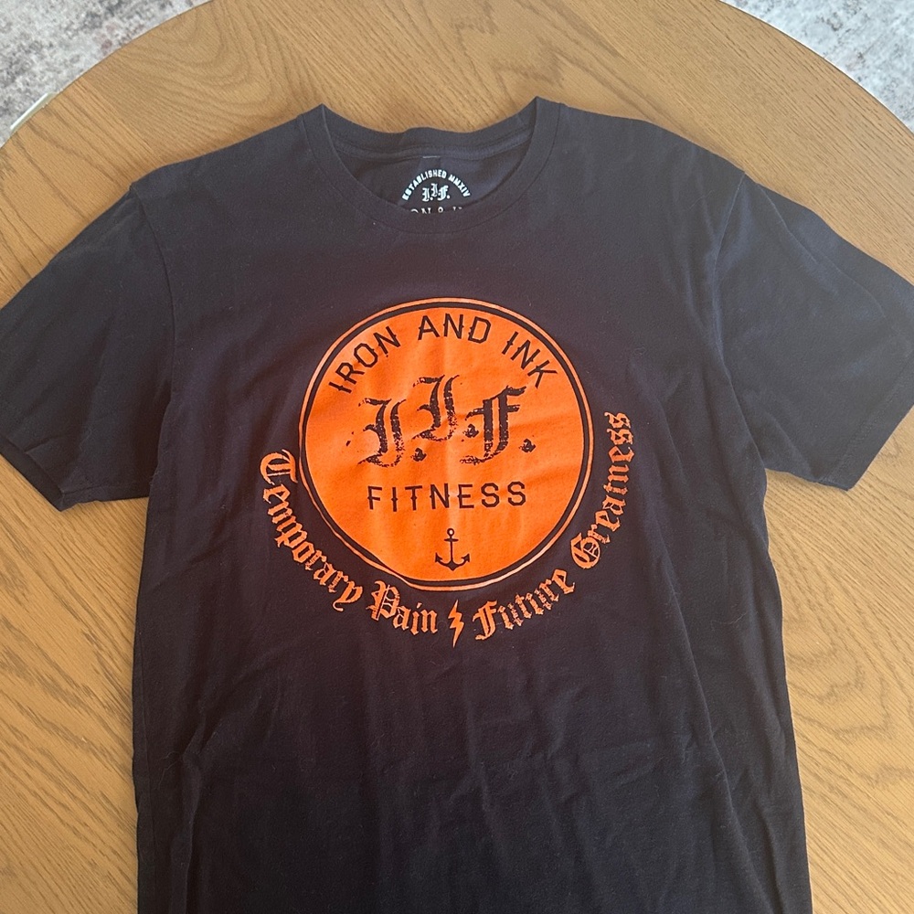 Black Fitness Tee